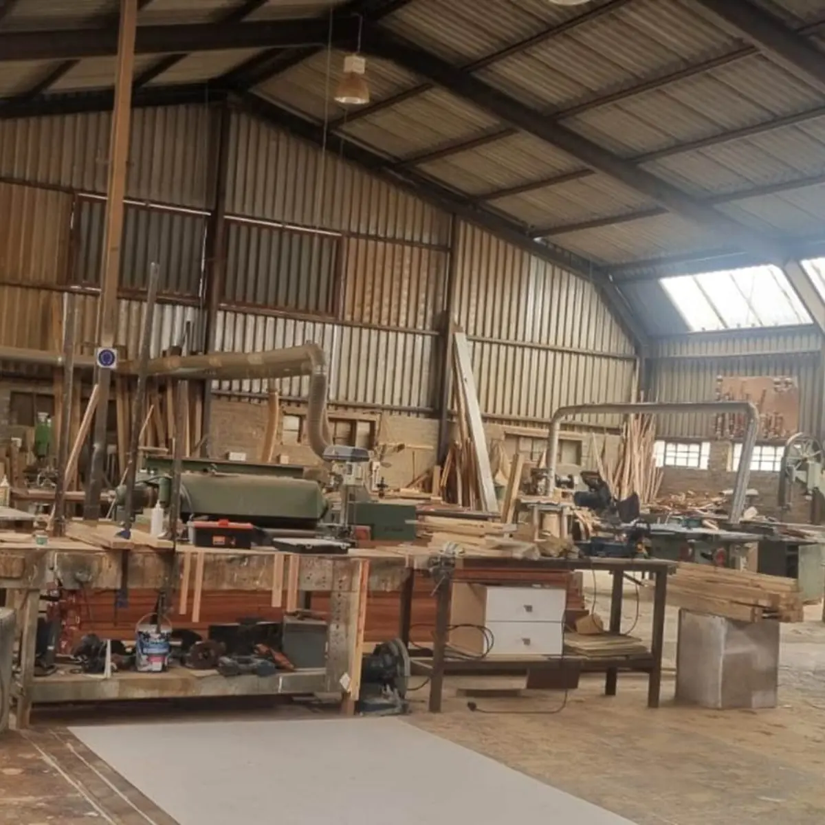 Soarsil Woodworks Workshop Interior Space